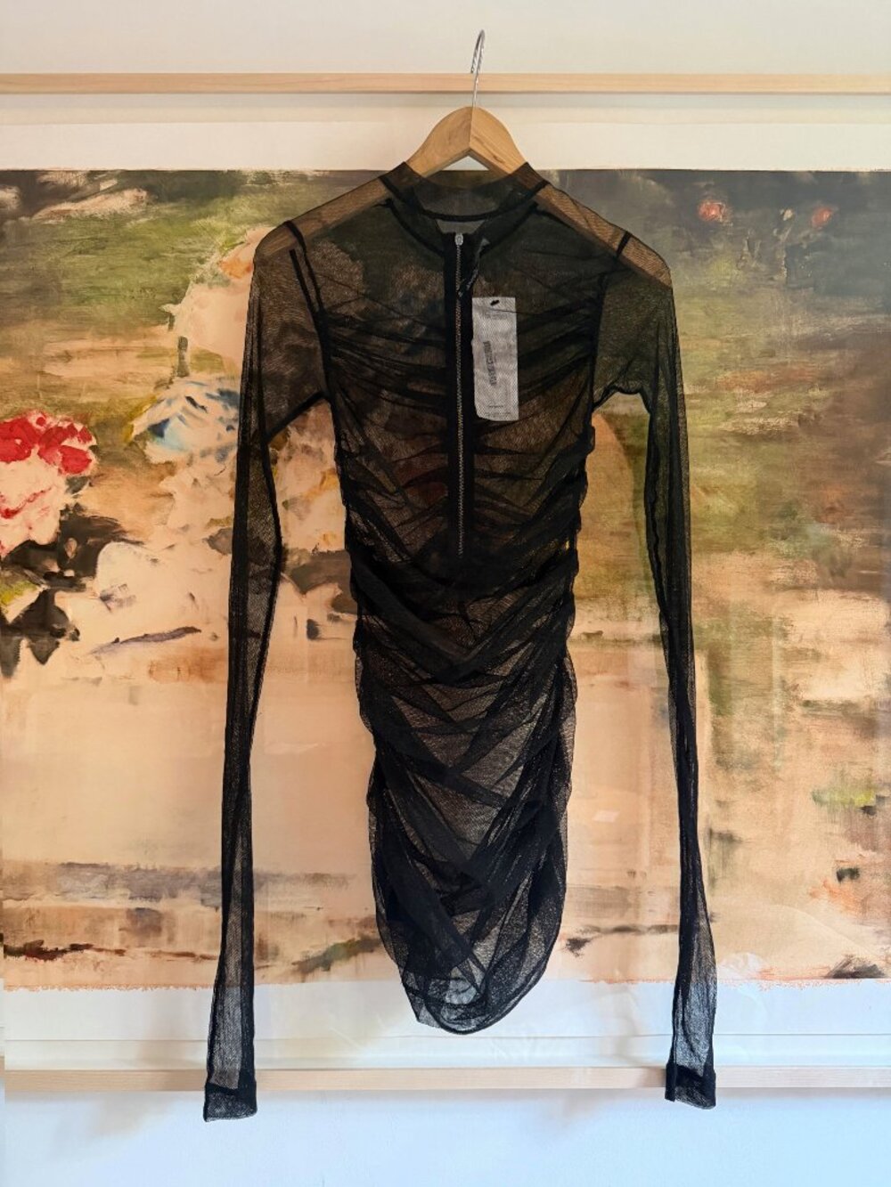Dolce & Gabbana mock neck mini dress